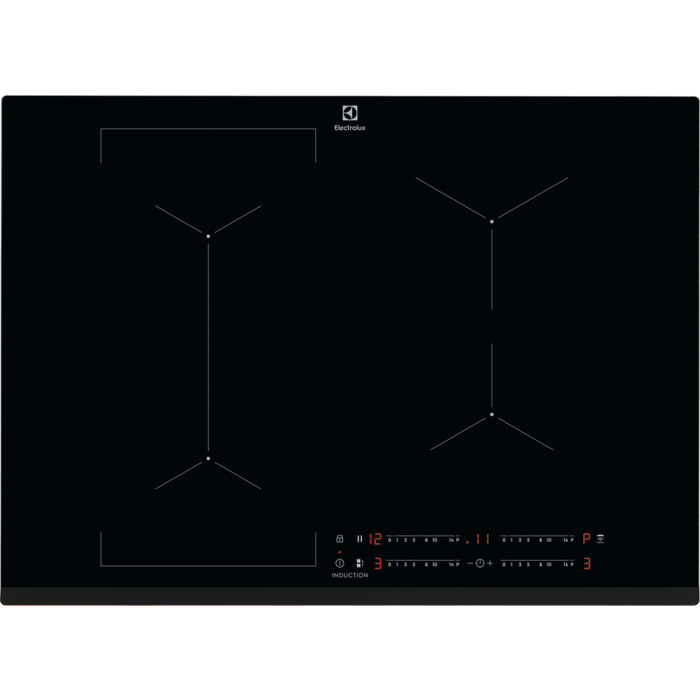 600 Bridge - Inductiekookplaat, 68 cm