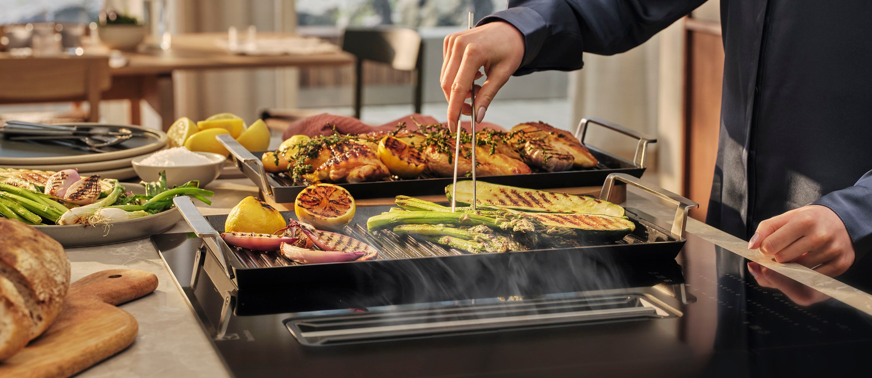 Gratis Plancha grillplaat